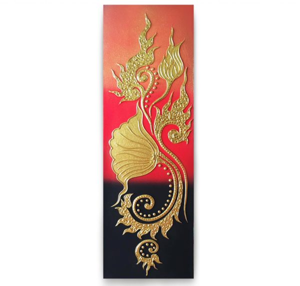 Tableau Peinture Thailande Majestic Dragon Painting