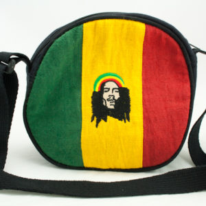 Grossiste Rasta Lot Revendeur Sac Bob Marley 20x20 Cm En Gros - 50 Pièces